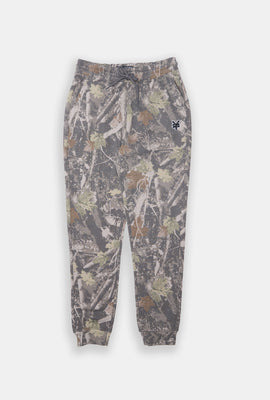 Jogger en molleton camouflage arbres Zoo York junior