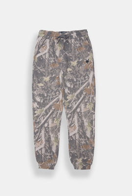Jogger en molleton camouflage arbres Zoo York junior