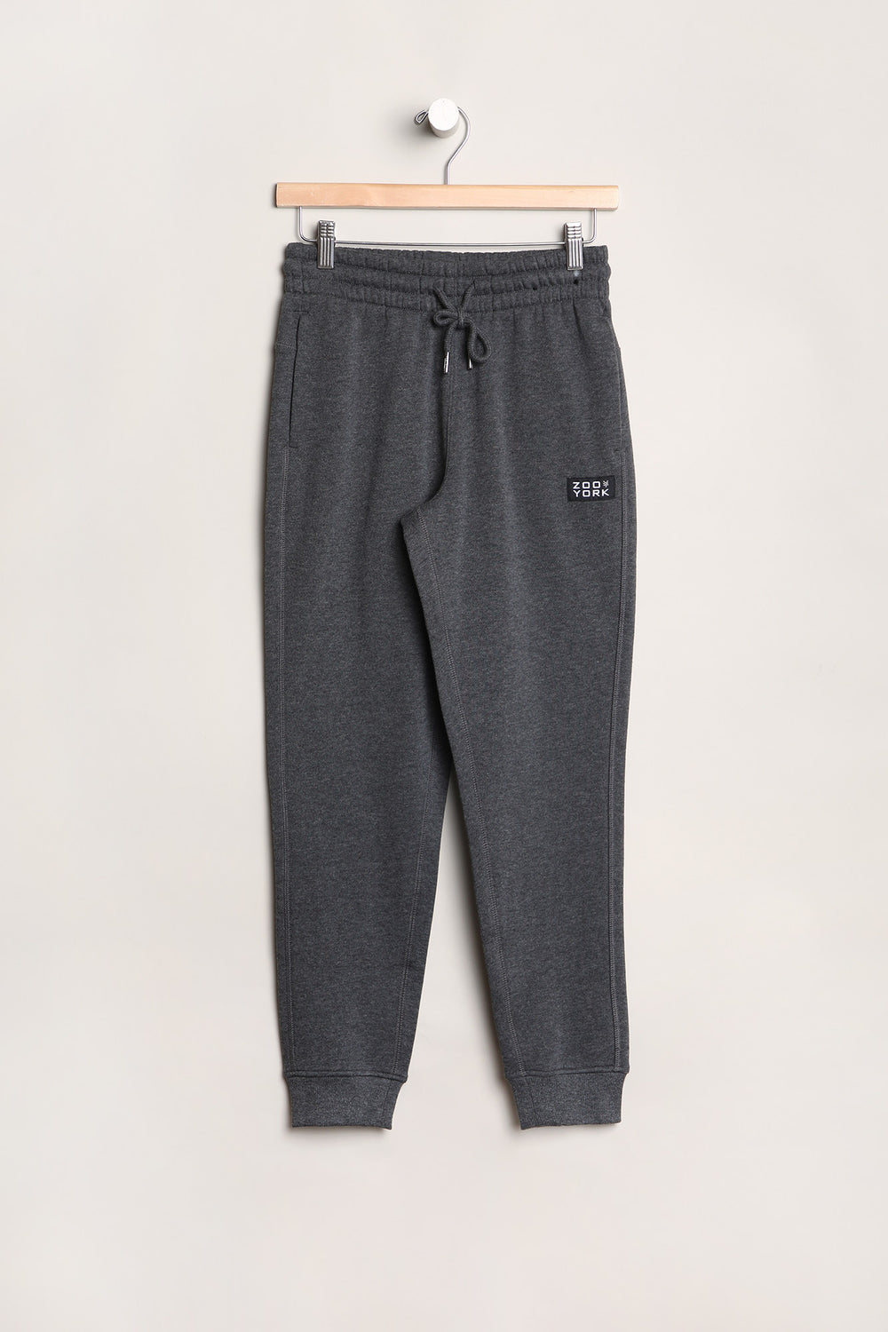 Jogger en Molleton Classique Zoo York Junior Gris Noir