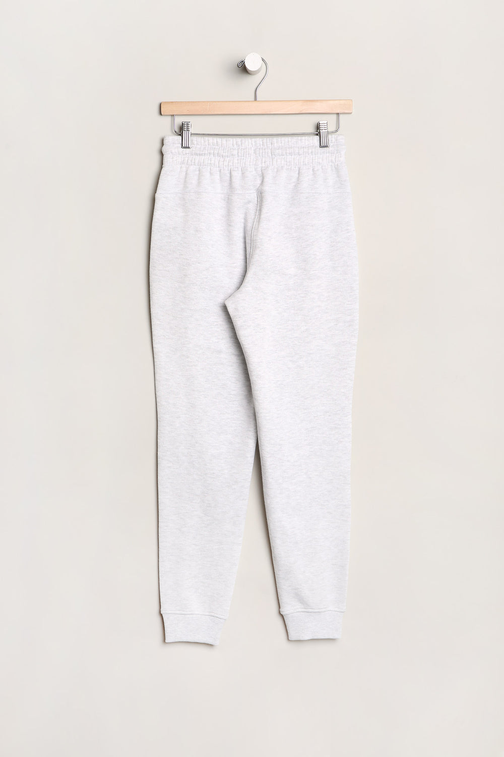 Zoo York Youth Woven Label Fleece Jogger Oatmeal