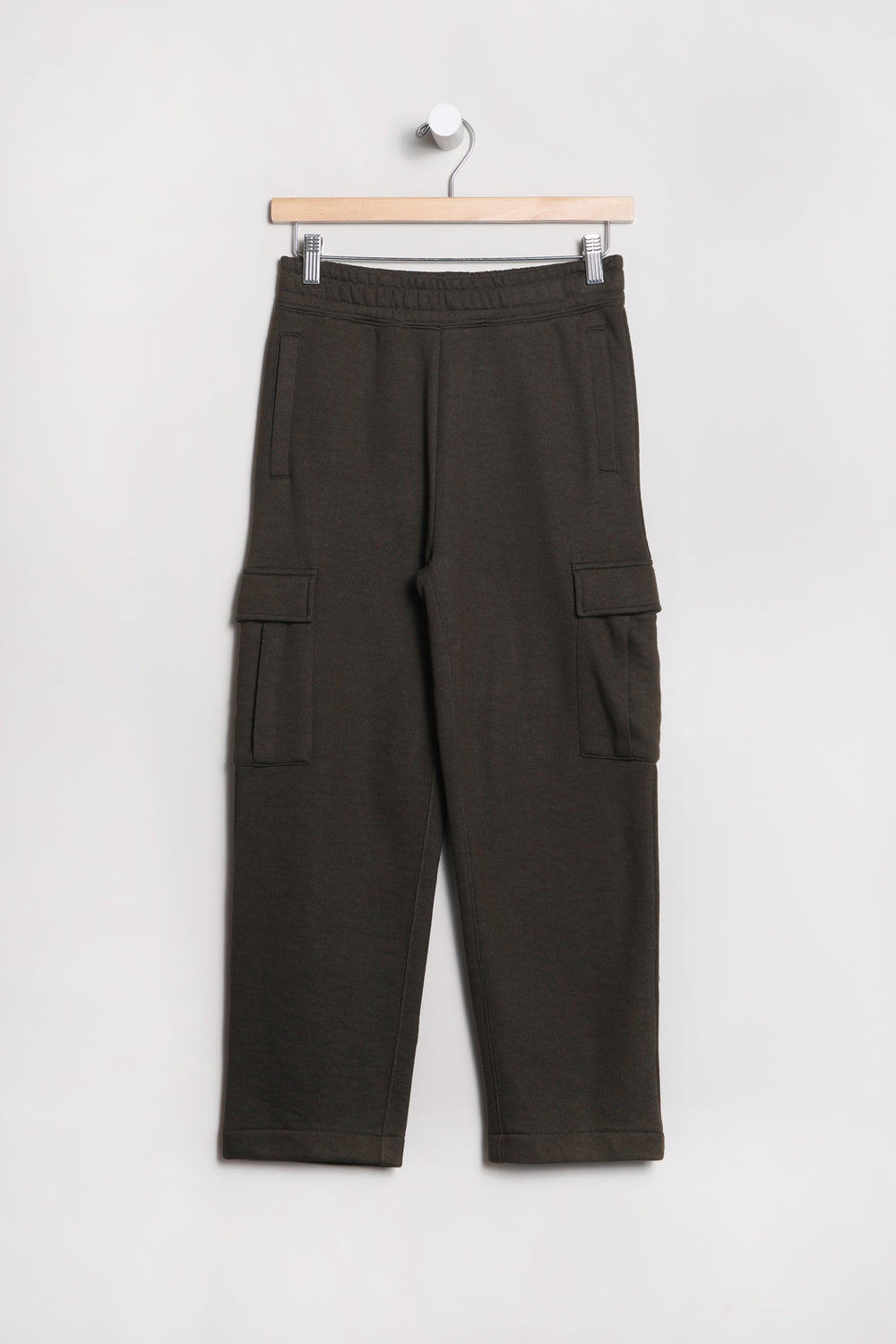 Jogger Cargo en Molleton Amnesia Junior Vert chasseur