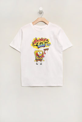T-Shirt Imprimé SpongeBob Junior