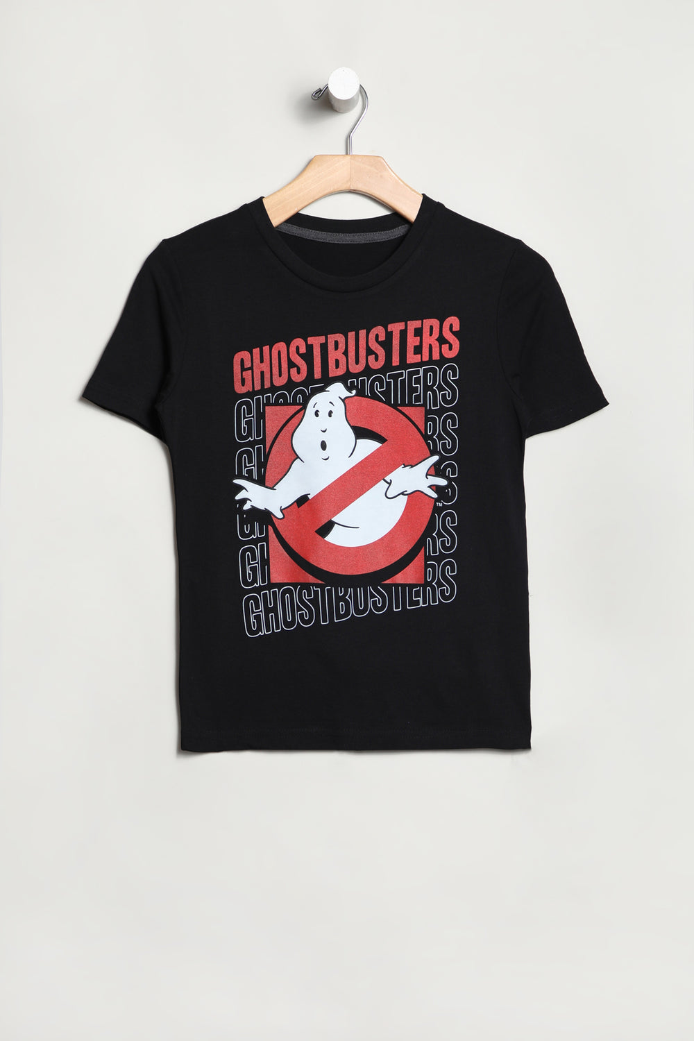 Ghostbusters Youth Graphic T-Shirt Black