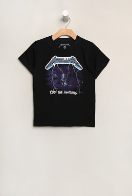 T-Shirt Imprimé Metallica Junior