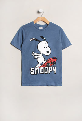 T-shirt imprimé Skateboard Snoopy junior