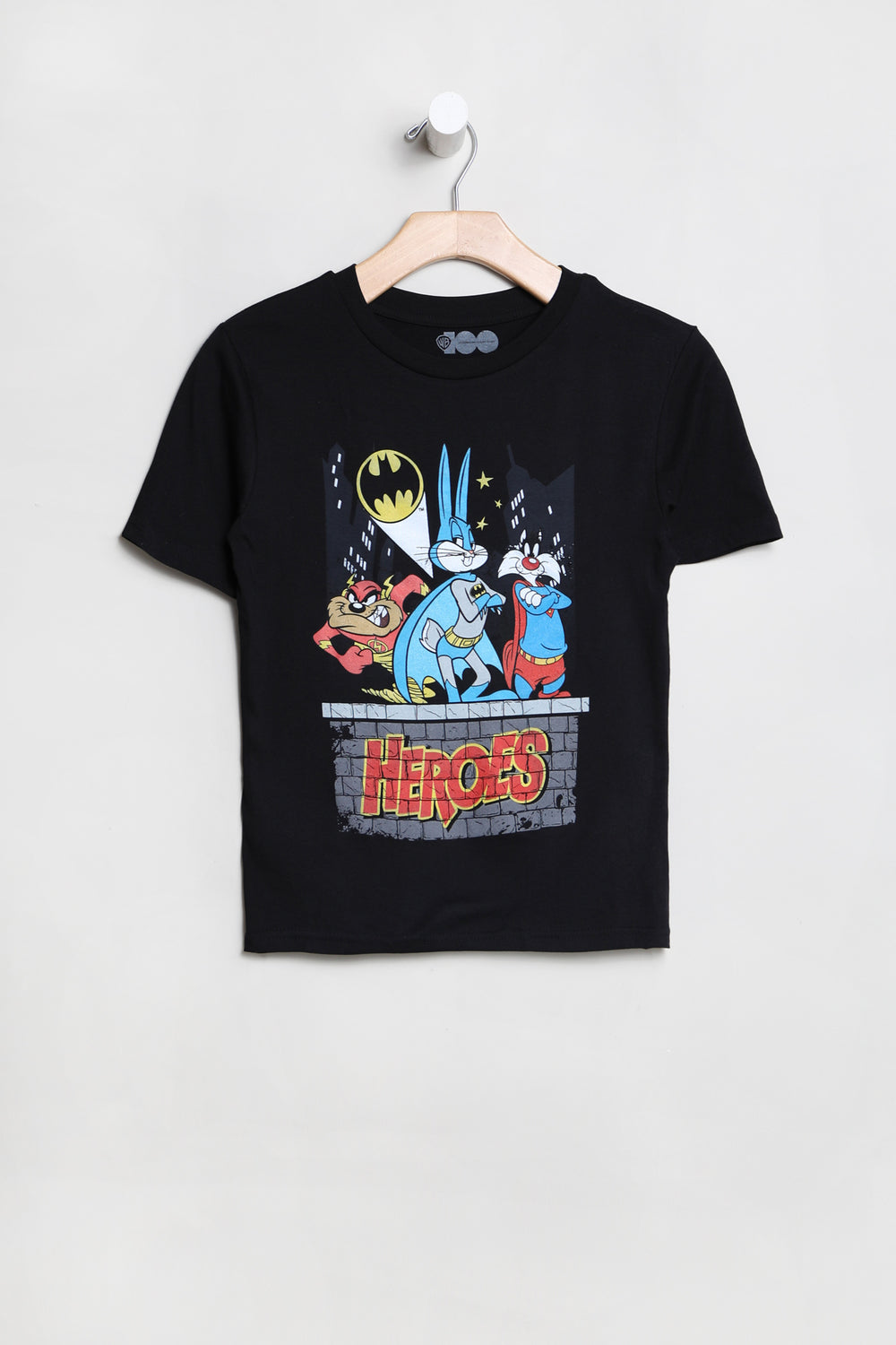 T-Shirt Imprimé Heroes Junior Noir