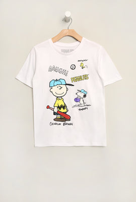 T-Shirt Imprimé Peanuts Junior