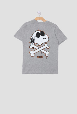 Youth Peanuts Snoopy Crossbones T-Shirt