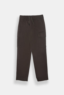 Pantalon cargo en sergé ultra ample Arsenic junior