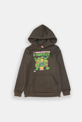 Haut à capuchon imprimé TMNT Adventure Series junior