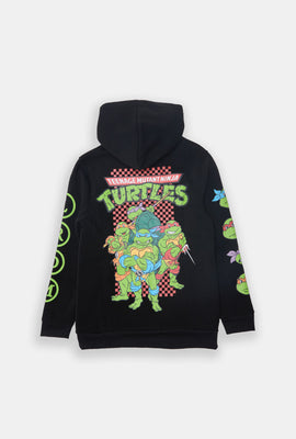 Haut à capuchon imprimé TMNT junior
