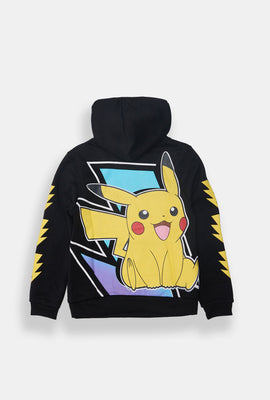 Haut à capuchon imprimé Pokémon Pikachu junior