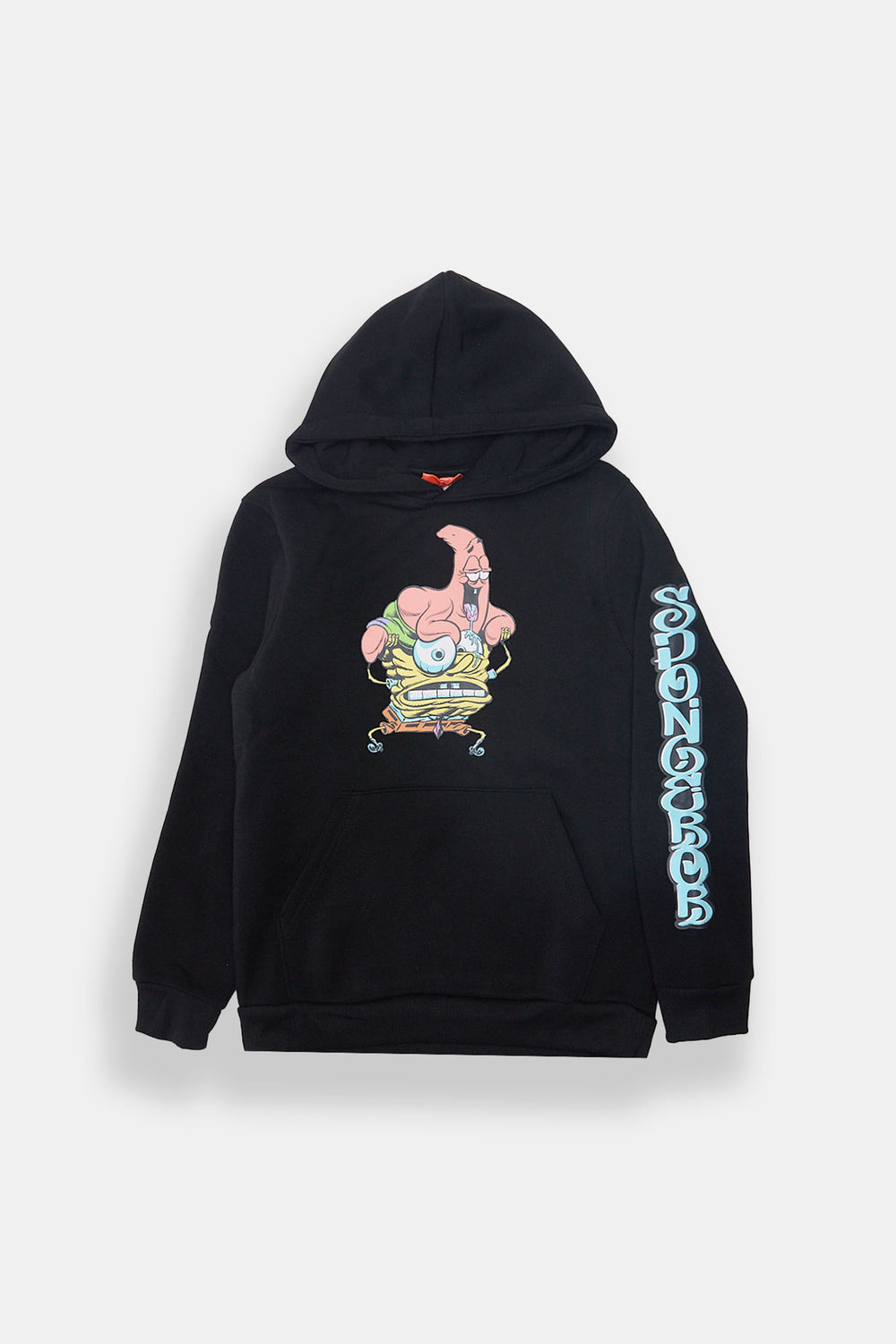 Haut à capuchon imprimé SpongeBob et Patrick junior Haut à capuchon imprimé SpongeBob et Patrick junior