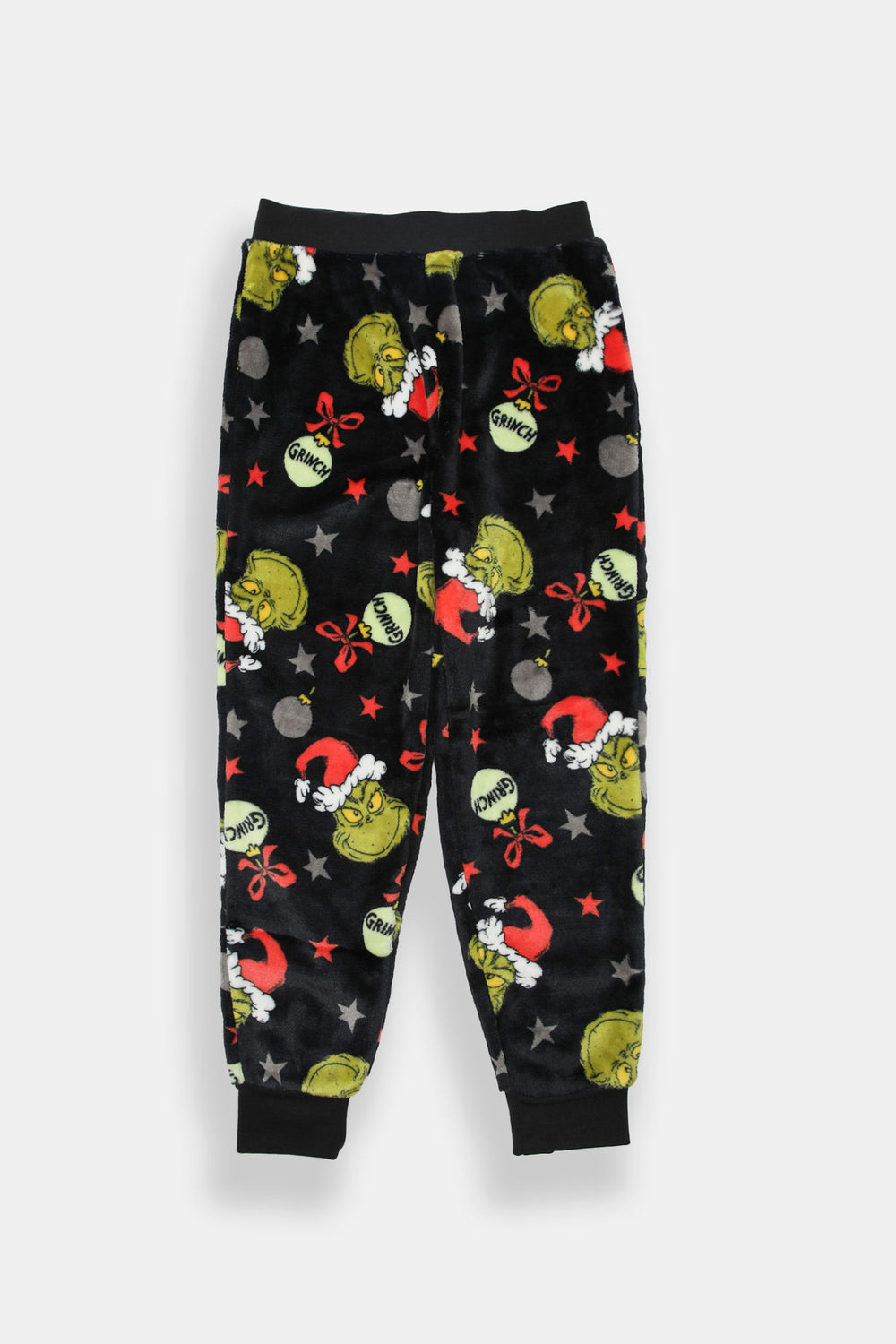 Youth The Grinch Ornaments Plush Pajama Pant Youth The Grinch Ornaments Plush Pajama Pant