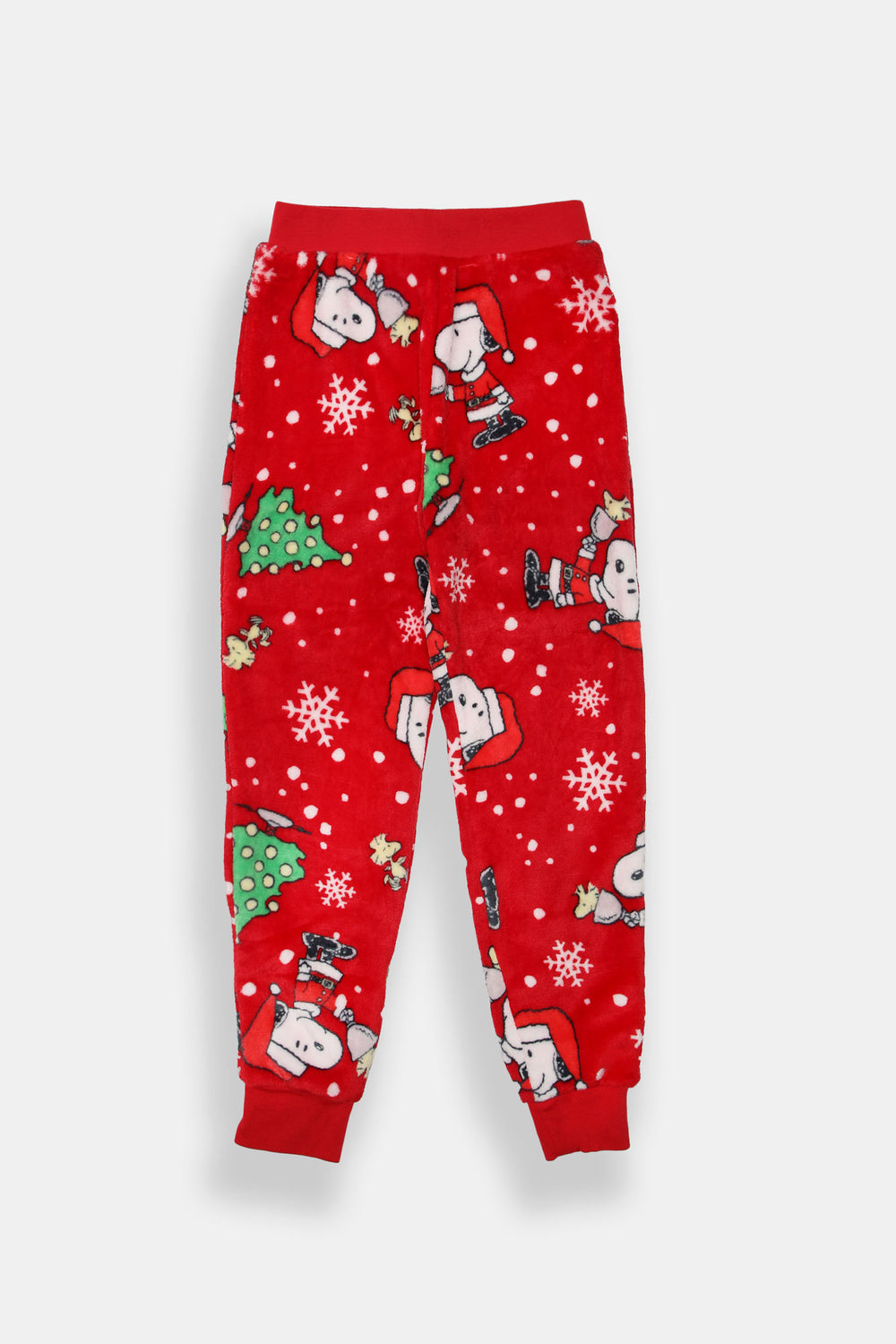 Youth Peanuts Snoopy Snowflakes Plush Pajama Pant Youth Peanuts Snoopy Snowflakes Plush Pajama Pant