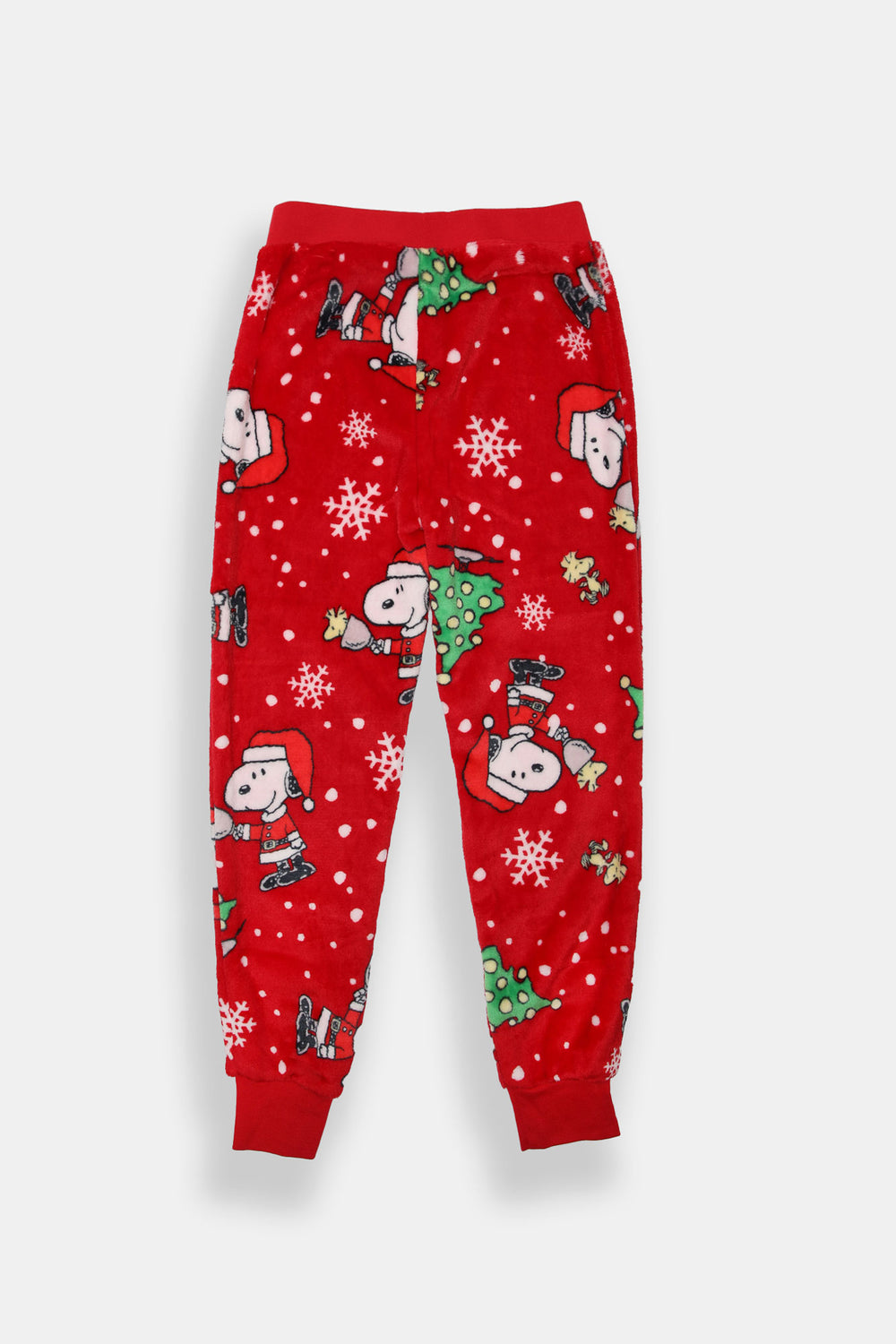 Youth Peanuts Snoopy Snowflakes Plush Pajama Pant Youth Peanuts Snoopy Snowflakes Plush Pajama Pant