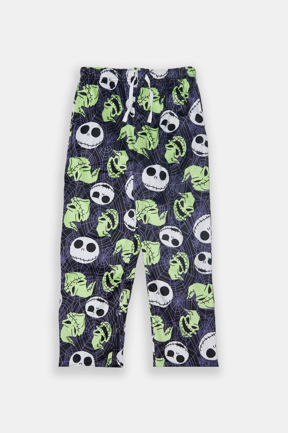 Pantalon de pyjama en peluche Jack Skellington d'Halloween junior Pantalon de pyjama en peluche Jack Skellington d'Halloween junior