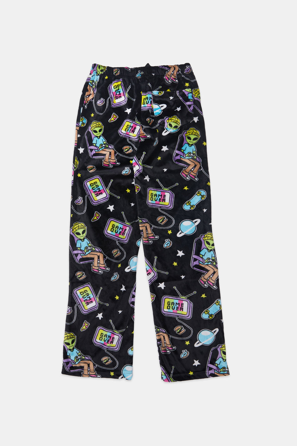 Youth Alien Gamer Plush Pajama Pant Youth Alien Gamer Plush Pajama Pant