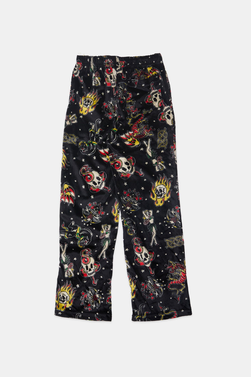 Pantalon de pyjama en peluche motif tattoo junior Pantalon de pyjama en peluche motif tattoo junior