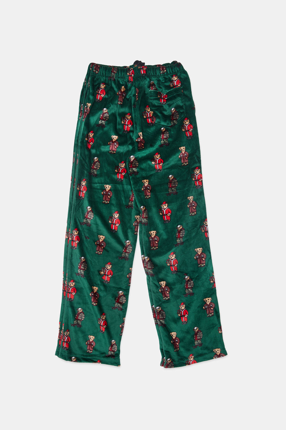 Youth Holiday Bear Plush Pajama Pant Youth Holiday Bear Plush Pajama Pant