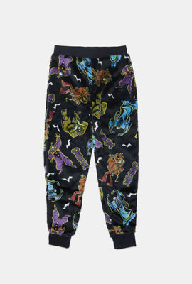 Youth Spooky Scooby-Doo Plush Pajama Pant