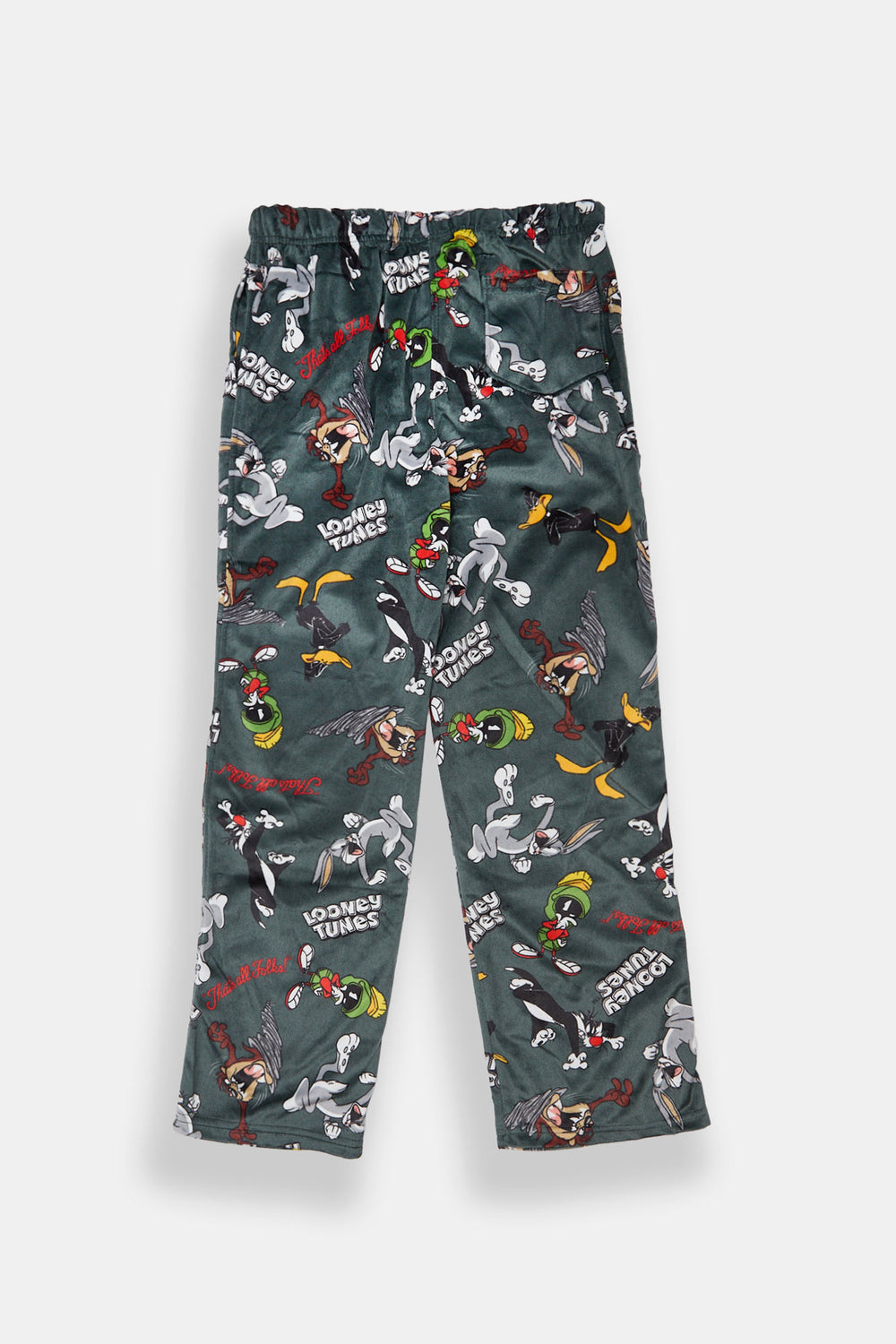 Pantalon de pyjama en molleton soyeux imprimé Looney Tunes junior Pantalon de pyjama en molleton soyeux imprimé Looney Tunes junior
