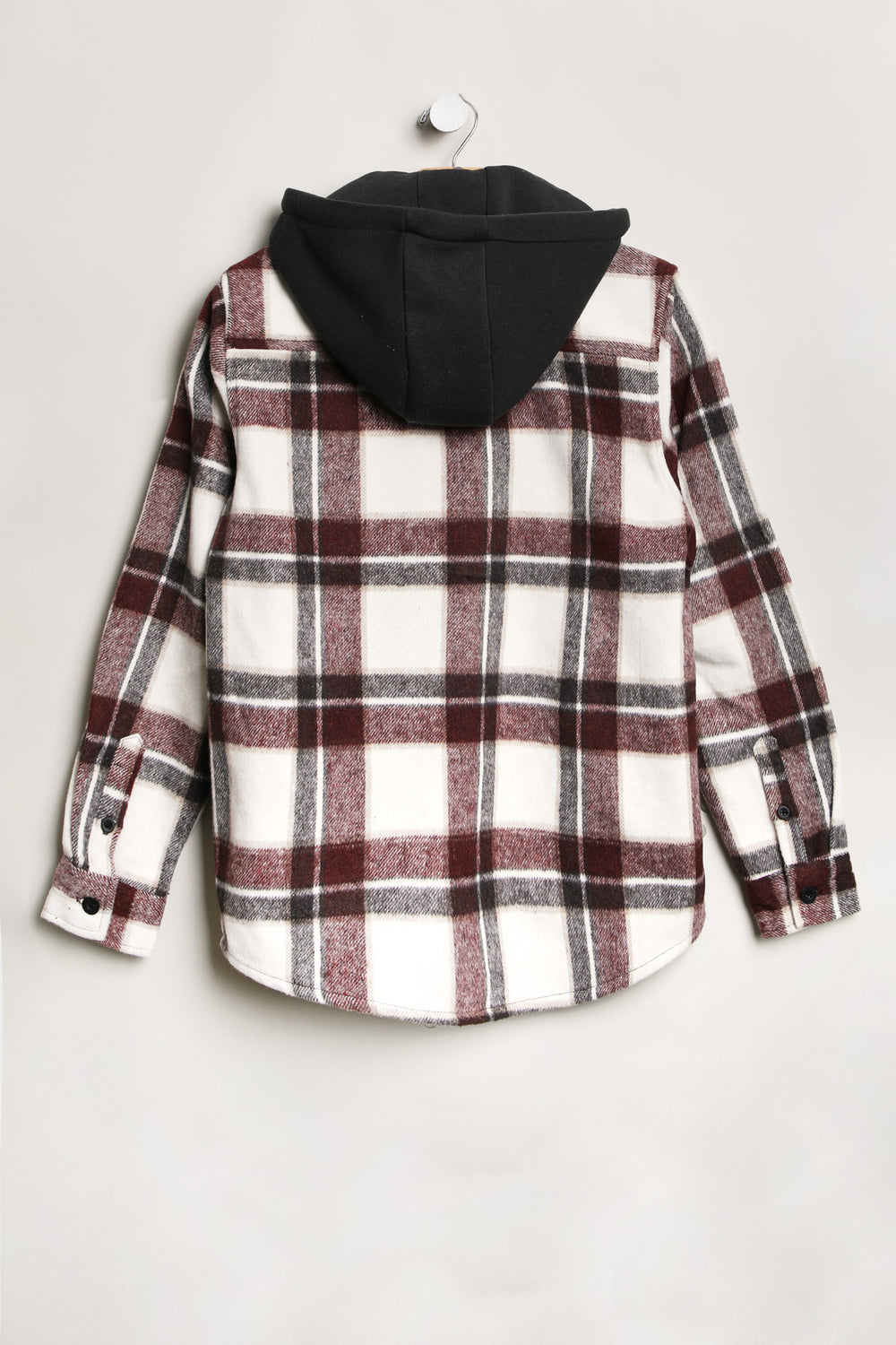 West49 Youth Hooded Plaid Shacket West49 Youth Hooded Plaid Shacket