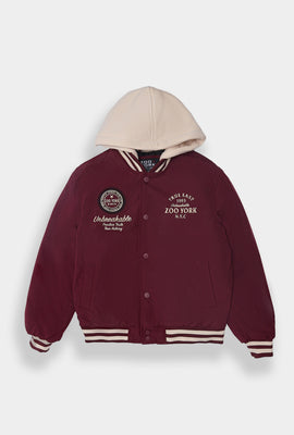 Zoo York Youth Nylon Varsity Jacket