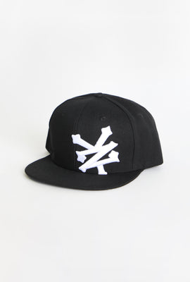 Zoo York Youth Slanted Logo Flat Bim Hat