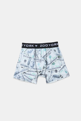 Boxer imprimé dollars Zoo York junior