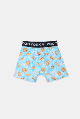 Boxer imprimé biscuits et lait Zoo York junior