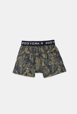 Boxer imprimé camouflage foncé Zoo York junior