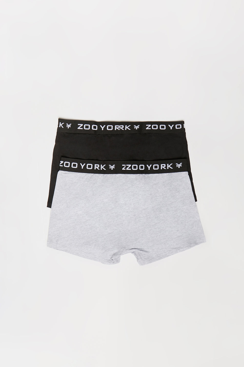 Zoo York Youth 2-Pack Boxer Briefs Heather Grey