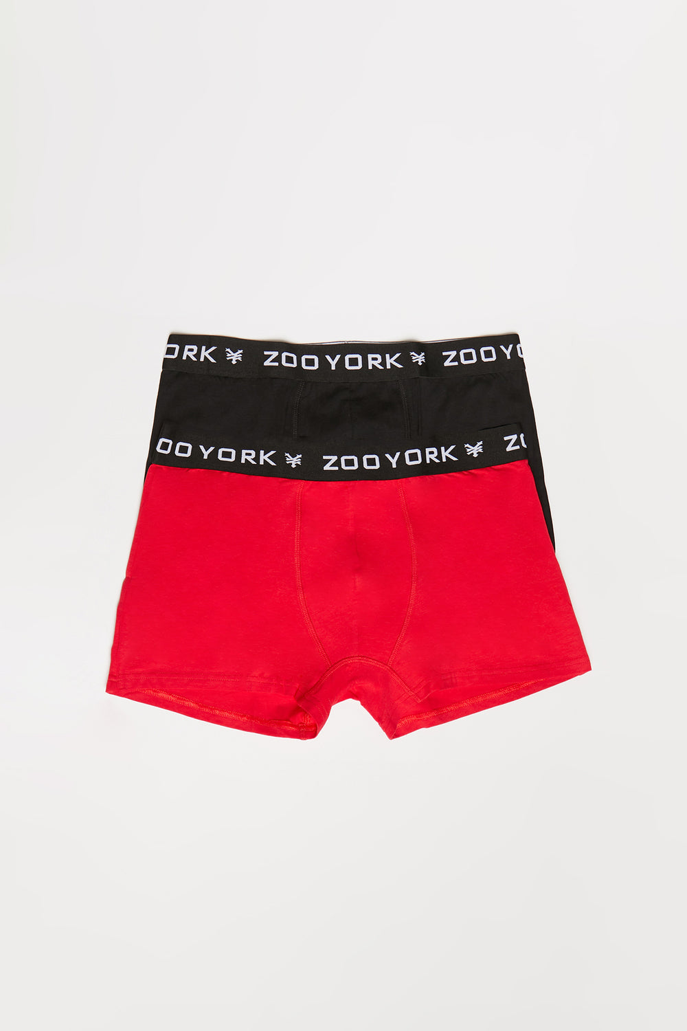 2 Paires de Boxers Zoo York Junior Rouge