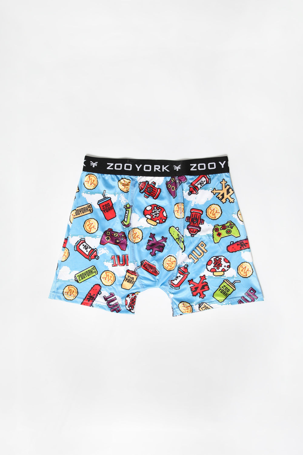 Zoo York Youth Pixel Gamer Boxer Brief Blue