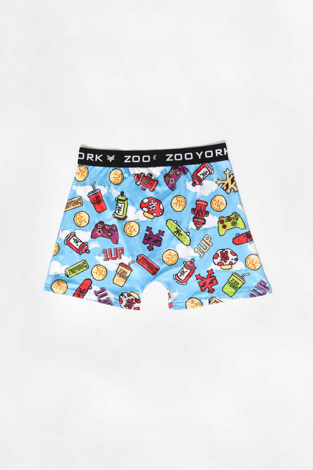 Zoo York Youth Pixel Gamer Boxer Brief Blue