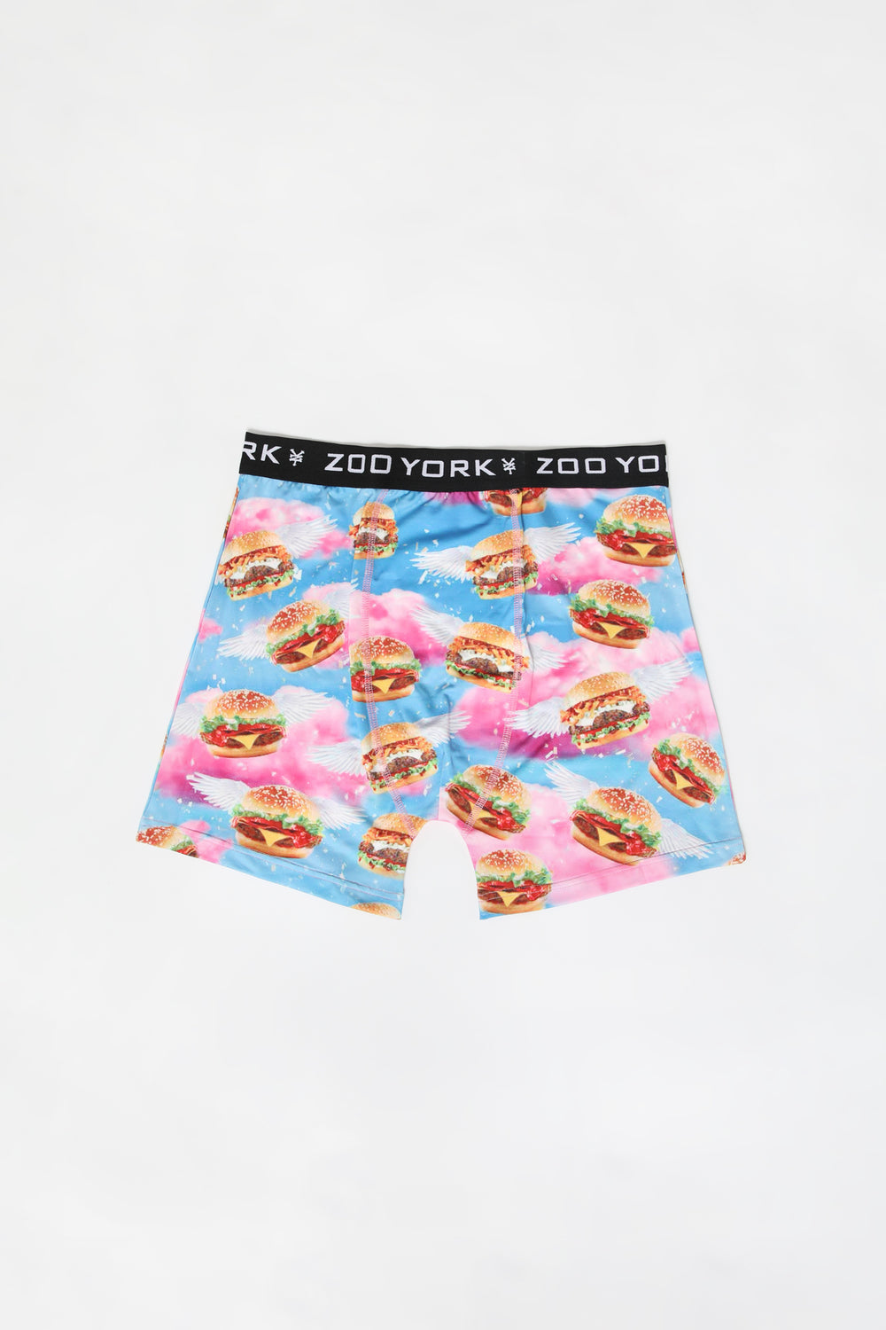 Zoo York Youth Burger Angel Boxer Brief Light Blue