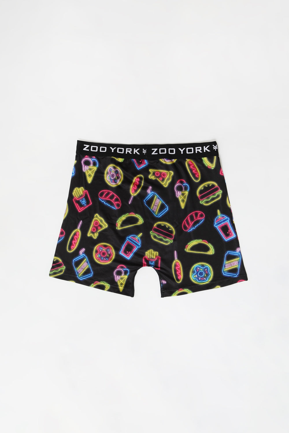 Zoo York Youth Neon Fast Food Boxer Brief Black