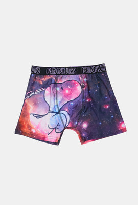 Youth Peanuts Snoopy Galaxy Boxer Brief