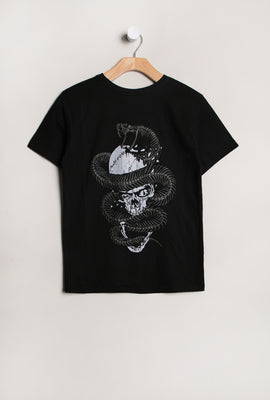 Arsenic Youth Snake & Skull T-Shirt