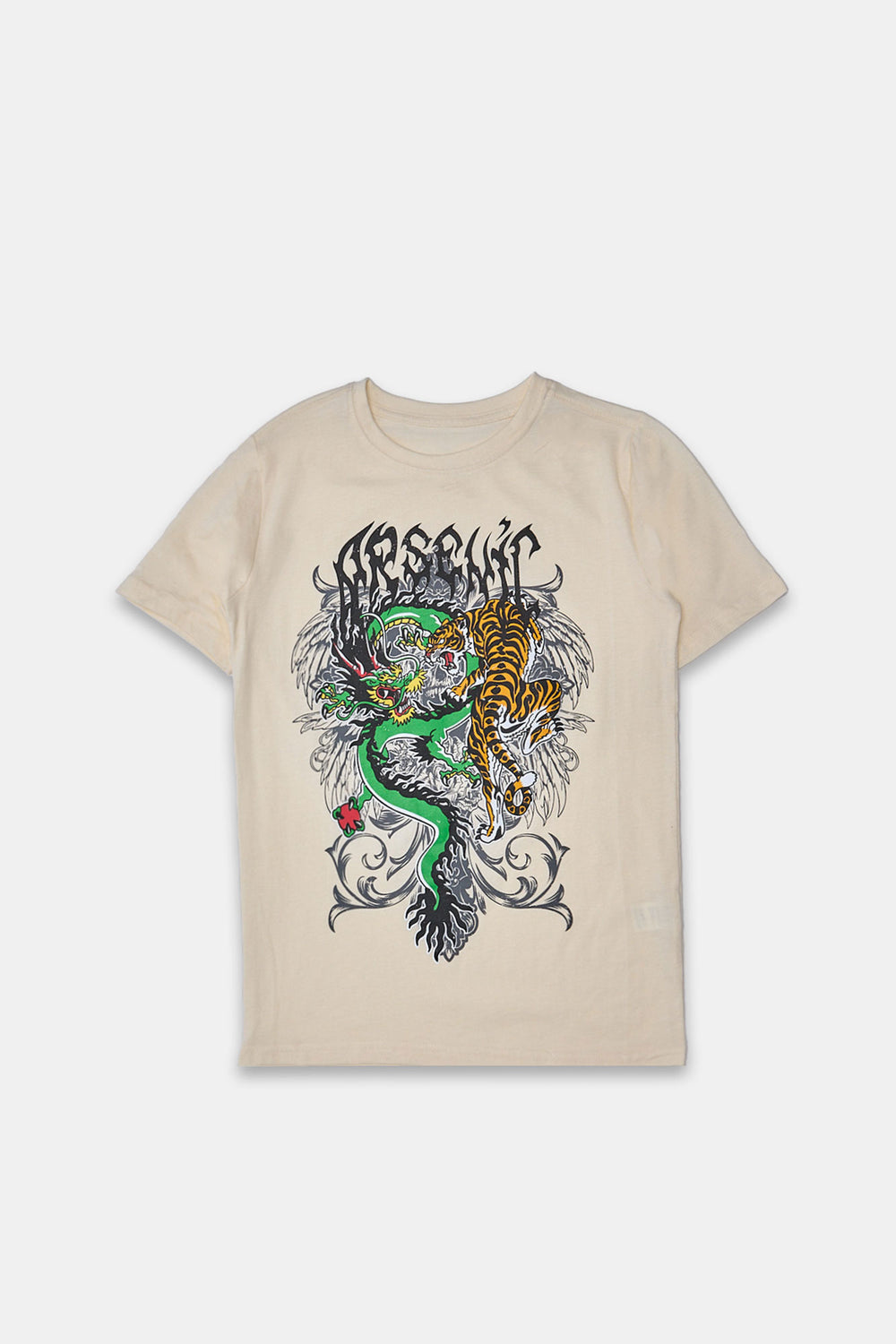 Arsenic Youth Dragon & Tiger Graphic T-Shirt Arsenic Youth Dragon & Tiger Graphic T-Shirt
