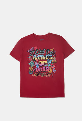T-shirt imprimé graffiti State Of Mind Zoo York junior