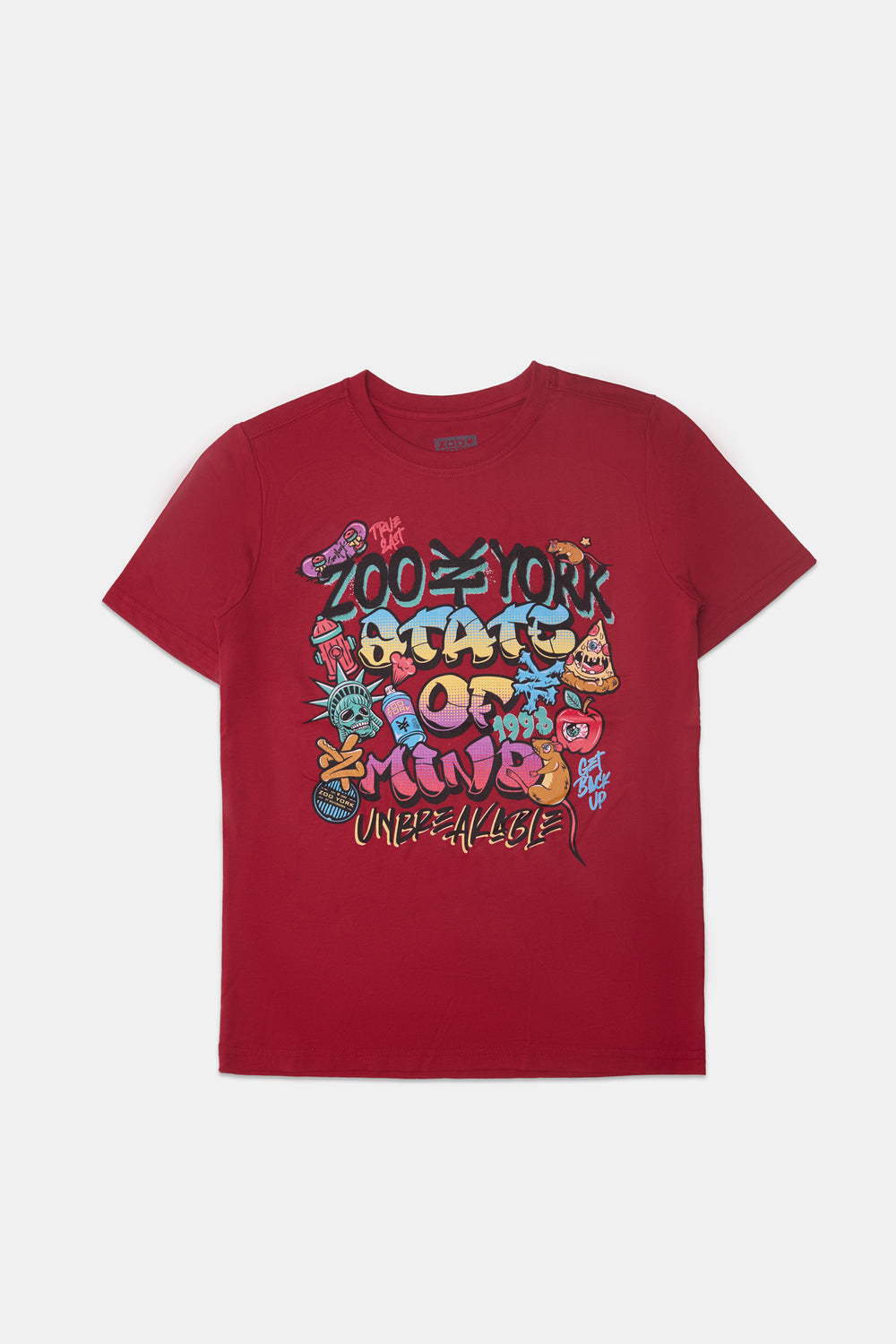 Zoo York Youth State Of Mind Graffiti T-Shirt Zoo York Youth State Of Mind Graffiti T-Shirt