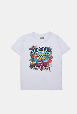 T-shirt imprimé graffiti State Of Mind Zoo York junior