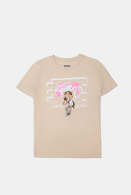 Zoo York Youth Teddy Graffiti Graphic T-Shirt