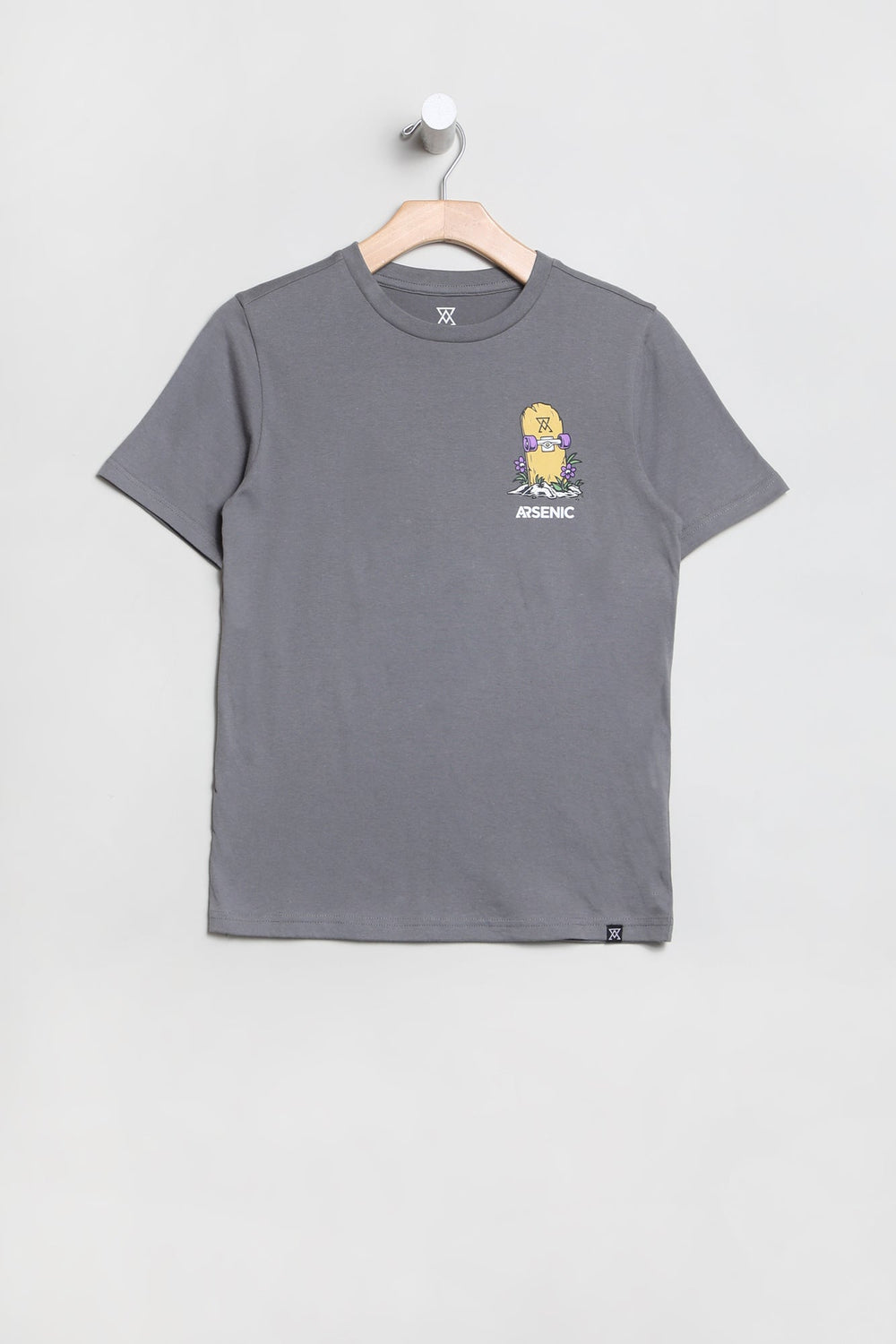 T-Shirt No Regrets Arsenic Junior Gris fonce