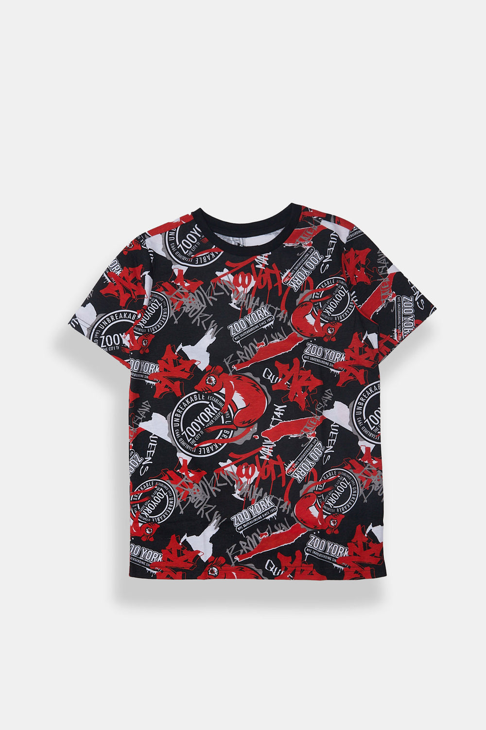 Zoo York Youth Allover Printed T-Shirt Zoo York Youth Allover Printed T-Shirt