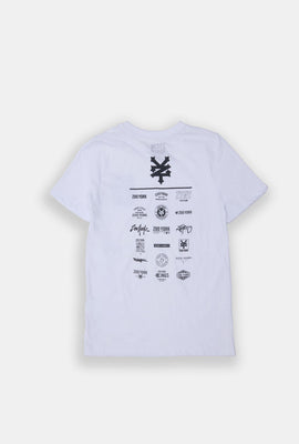 T-shirt imprimé multi logos Zoo York junior
