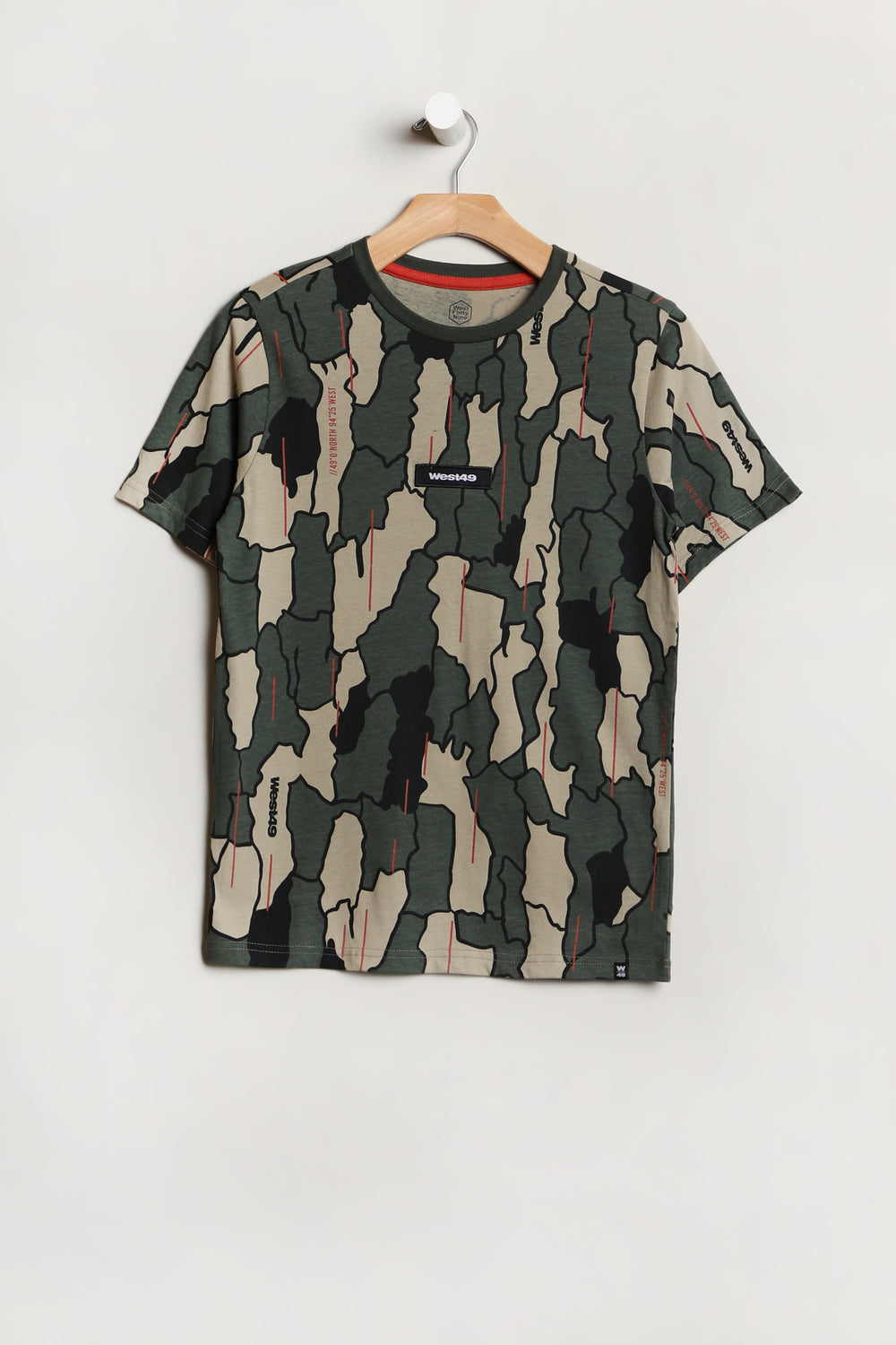 West49 Youth Allover Camo Print T-Shirt West49 Youth Allover Camo Print T-Shirt