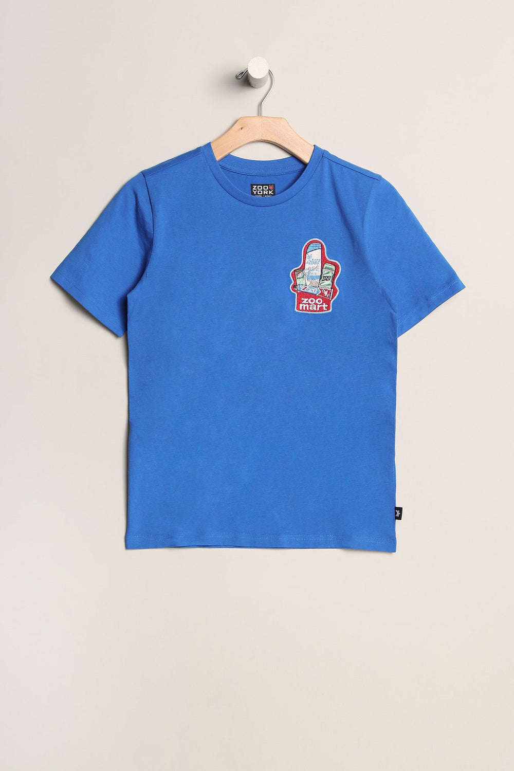 T-Shirt Patch Zoomart Zoo York Junior Bleu
